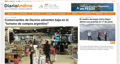 Desktop Screenshot of diarioandino.com.ar